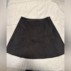👗Pixley Suede Skater Skirt
